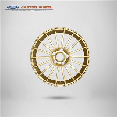 Matte Gold 17x8.5 bilhjul för Subaru