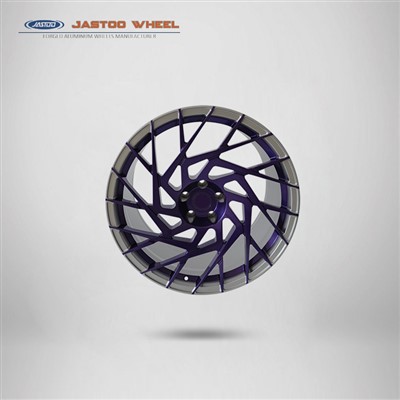 20x10/11 tum silver+lila smidda bilhjul